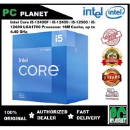 Intel Core i5-12400F / i5-12400 / i5-12500 / i5-12600 LGA1700 Processor WITH MOTHERBOARD