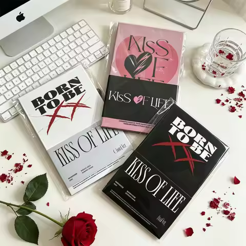 1PACK KISS OF LIFE Mini Album Photo Card Random Cards JULIE NATTY BELLE HANEUL Fans Cosplay Collecti