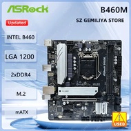 B460 B460M motherboard ASRock B460M LGA 1200 DDR4 128GB SATA3 M.2 Micro ATX support Core i9-10900F 1