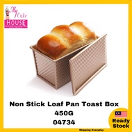 Non Stick Loaf Pan Toast box Loaf Tin Bread Pan/ Bread Loaf Pan Toast Mold with Lid /  Acuan roti Re