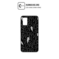 Samsung A02, A02s, A03, A03s, A03 Core case with lightning print - Code XD84.