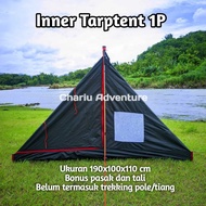 TENDA Inner Tarptent 1P Tarptent Pyramid Camping Tent Inner/