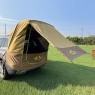 Portable Outdoor Camping SUV Tesla Tail Tent Expandable No Assembly Required MPV Universal Tent Lapu