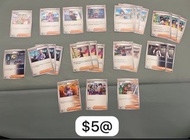 Pokémon PTCG 繁體中文 支援者卡  白露的真心  紫竽  青木的手法  白蕾雅  水蓮的照顧  烏栗  暗碼迷的解讀  阿克羅的執著  阿杏的秘招  丹瑜  弗圖博士的劇本  奧琳博士的氣