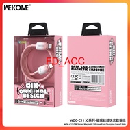 WESJO Qiin Series Cable Magnetic C To C Fast Charging 65W WD-C11 | Fast Charging Type-C To Type C 65