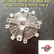 HICOM 4.3 MTB170,NPR 66,4HFI FAN CLUTCH 8-97129-738-0