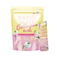 Rayju Gluta Collagen Blink Premium Whitening Supplement - Collagen Boost, 150,000mg, Single Pack 30 