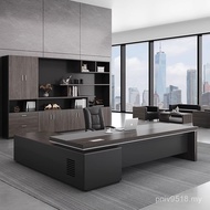 Office Supervisor Modern Combination Table Simple Boss Presidential Table Chair Table Manager Table 