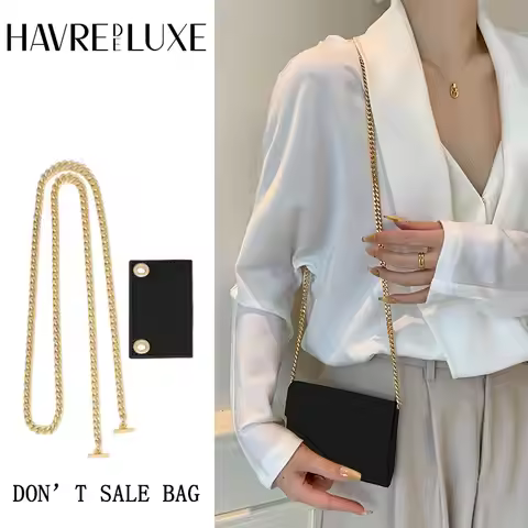 Bag Chain for YSL Bag Wallet Transformation Bag With Metal Chain Crossbody Card Holder Diy Liner Sho