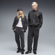 [XL/Black] FUTURE.PUMA.ARCHIVE Relaxed Washed Twill Track Pants Unisex in Black, Size XL