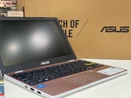 🔥ASUS 11.6吋 粉 N4020 文書輕薄筆電 (E210MA/4+64G/W) 極新 保固到2024/02/29 有盒裝有配件