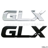 1 x ABS GLX Logo Car Auto Rear Side Emblem Badge Sticker Decal GLX for Toyota Corolla