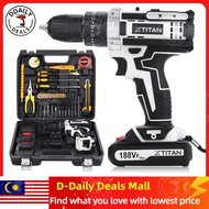 Original Xtitan Cordless Impact Drill 188VF Lithium Battery Drill Multifunctional Drill/Impact/Scewd