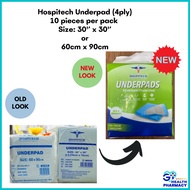 Hospitech Underpad ( 30"x30" / 60cm x 90cm ) 10 pieces