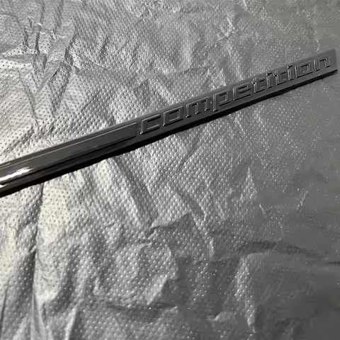 Glossy Black Car Logo Sticker Emblem Badge Trunk Decal for BMW M2 COMPETITION Edition M4 M5 M6 M7 M8