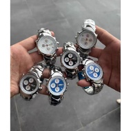 Oak GMT Dual Time Men Watch Stainless Steel Sport/Fashion Quartz Analog Luxury Fashion Watch