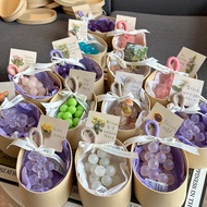 Crystal Transparent Grape Soap Cute Simulation Grape String Soap Toilet Decoration Creative Grape So