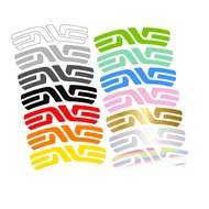 Popular ENVE SES Road Bike Wheel Set Sticker Road Bike Bike Wheel Rim Sticker Customized Wheel Closi