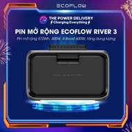 EcoFlow RIVER 3 EB600 Expansion Battery | 572Wh | 300W | X-Boost up to 600W. 5 years.
