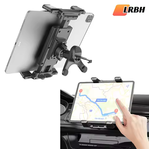 Car Air Vent Universa Holder Mount, Stand Compatible with 7" - 12.9" Tablets iPad ,4" - 7"Folding Sc