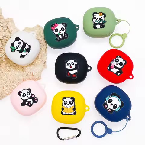 funny Panda case For Sony INZONE Buds WF-G700N Case Cute Silicone Earphones Cover fundas