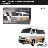 Masdi 1 Toyota Hiace H200 Brown-White64/ Diecast 1/64