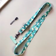 Fashion Daisy Flower Pattern Thick Handphone Crossbody Sling| Lanyard| Handphone Case Hanging Rope Adjustable Strap