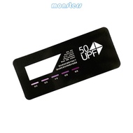 Mon UV Test Card Premium UPF Test Card UV Sanitizer Test Strips Outdoor Sunshine