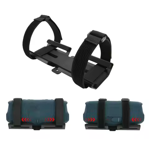 Portable Speaker Holder Speaker Mount Adjustable Strap Speaker Bracket Metal Speaker Mount Holder fo