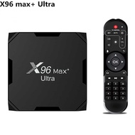 X x96 max+ultra Set Top Box S905X4 Android 11 4G/64G 8k Dual Band Network TV Box