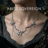 ABYSS - Fairy's Curse Necklace with Blue Zircon Stone | ABYSS SOVEREIGN
