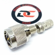 DC99 F FEMALE TO N MALE SIGNAL BOOSTER CONNECTOR PLUS F 5C GOOD THREAD