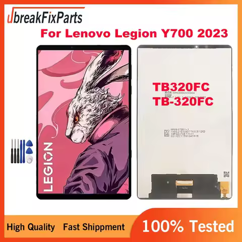 For Lenovo Legion Y700 2023 Gen 2 TB320FC TB-320FC LCD Touch Screen Digitizer Glass For Lenovo Y700 