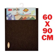3M - 無邊刮塵防滑膠地墊 60x90cm 啡色｜Nomad 朗美系列｜地毯 地氈