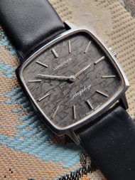 Longines watch 浪琴暗紋面機械錶古董錶復古男錶手錶 👍整錶均清潔及機芯完整抹油保養，走時正常穩定，購後省心唔洗周圍搵師傅👍