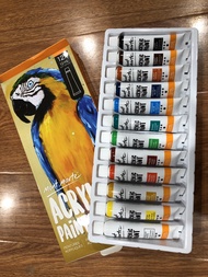 Màu Acrylic Mont Marte dạng tuýp 12ml