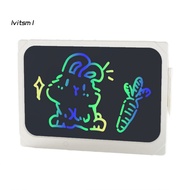 [LV] Kids Drawing Tablet Lcd Drawing Board Colorful Lcd Writing Tablet 16/19-inch with Pen Erasable Doodle Notepad for Kids Adults Electronic Drawing Board Sketch Pad