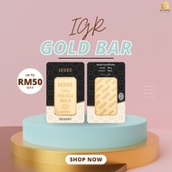 100 GRAM GOLD BAR IGR ~ EMAS 999.9 /24K