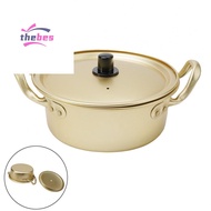 THEBEST~Lightweight Aluminum Pot for Instant Noodles Korean Drama Soup Pot Compact