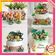 【JS Bakery Store】Boonie Bears Cake Topper 熊出没蛋糕装饰
