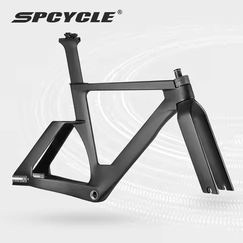 Spcycle TR032 Aero Carbon Track Bike Frame Modern Geometry EPS Technology High End Fixed Gear Bike C