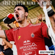 Persija Club Football Jersey Striped Custom Shirt Name and Back Number - 79 League Club Jersey 1