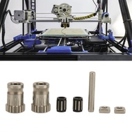 treee Drive Extruder Gear Replacement  Stainless Steel Extrusion Wheels Includes Gears Principal Axe