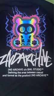 韓國 brand 2nd archive 反光T-shirt