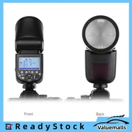 Valuemalls Professional Camera Flash Lamp Round Head Wireless 2.4G Zoom for A7RII A7R A58 A99 ILCE60