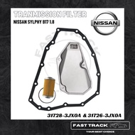 NISSAN SYLPHY B17 1.8 AUTO FILTER & AUTO CVT COOLER FILTER 31728-3JX0A 31726-3JX0A