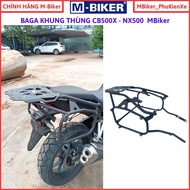 Baga CB500X_ NX500, Rear Baga NX500, rear port CB500X, ACCESSORIES CB500X-NX500, Genuine MBIKER