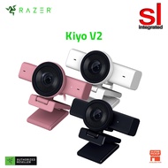 Razer Kiyo V2 Streaming Webcam 4K30FPS,1080P60FPS -AI Powered Auto-Framing - Built-in Microphone - U