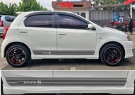 sticker toyota etios valco sticker mobil toyota etios