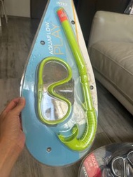 浮潛套裝 呼吸管 潛水鏡 intex